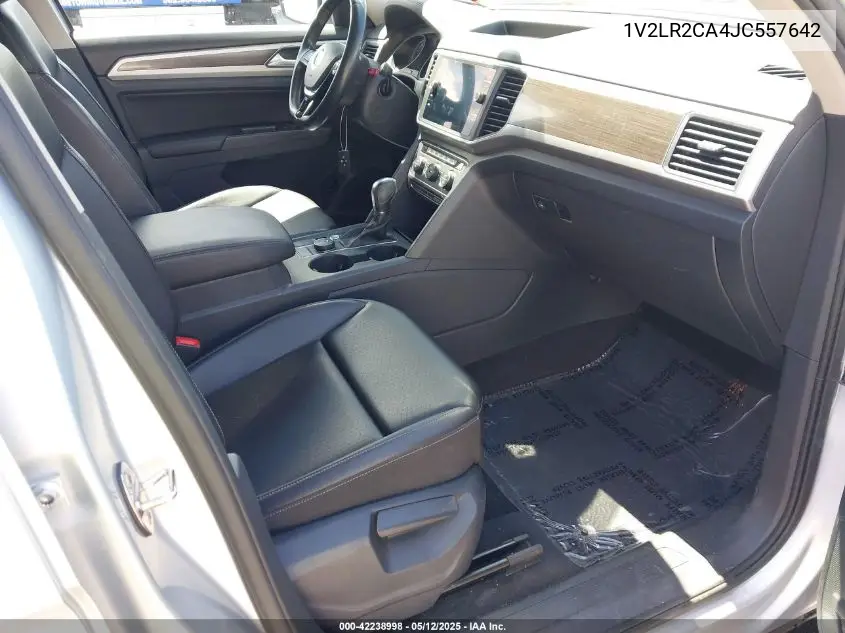 2018 Volkswagen Atlas 3.6L V6 Se/3.6L V6 Se W/Technology VIN: 1V2LR2CA4JC557642 Lot: 42238998
