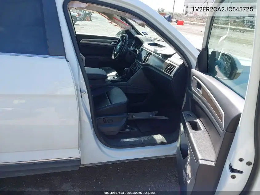 2018 Volkswagen Atlas 3.6L V6 Sel VIN: 1V2ER2CA2JC545725 Lot: 42607523