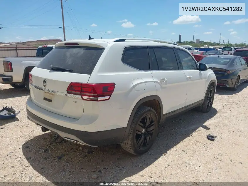 2019 Volkswagen Atlas 3.6L V6 Se W/Technology VIN: 1V2WR2CAXKC541282 Lot: 42522989