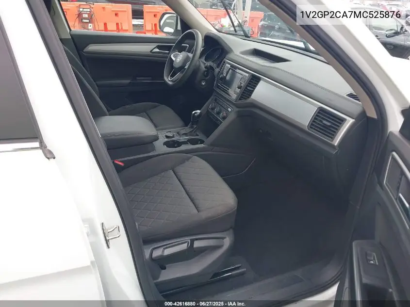 2021 Volkswagen Atlas 2.0T S VIN: 1V2GP2CA7MC525876 Lot: 42616880