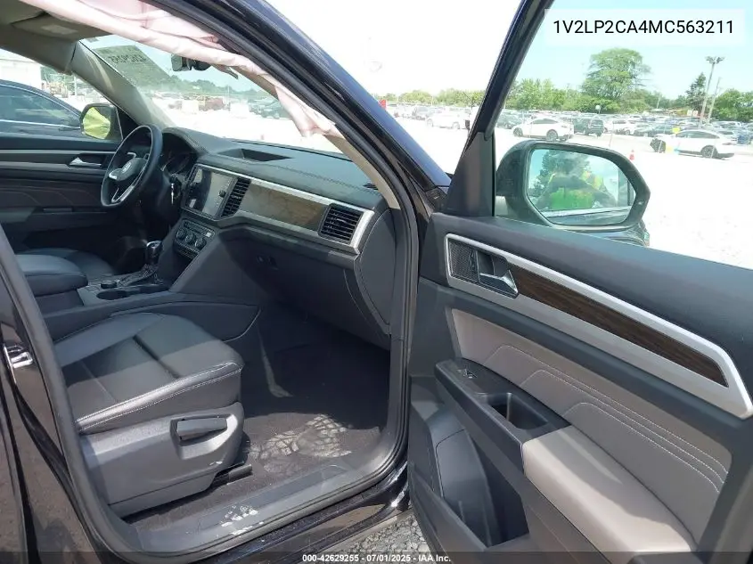 2021 Volkswagen Atlas 2.0T Se VIN: 1V2LP2CA4MC563211 Lot: 42629255