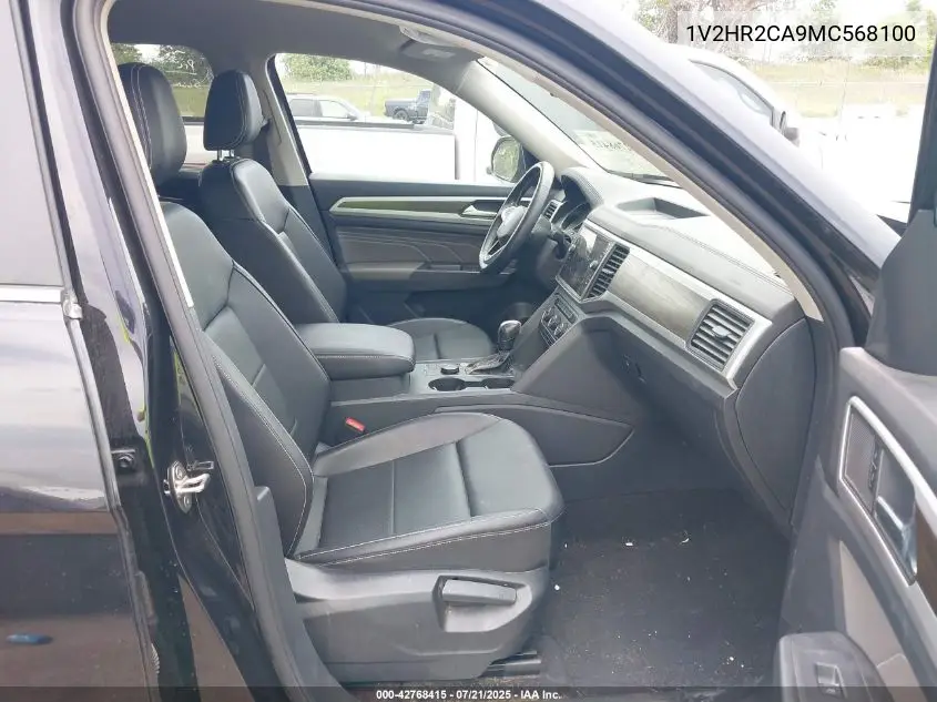2021 Volkswagen Atlas 3.6L V6 Se W/Technology VIN: 1V2HR2CA9MC568100 Lot: 42768415
