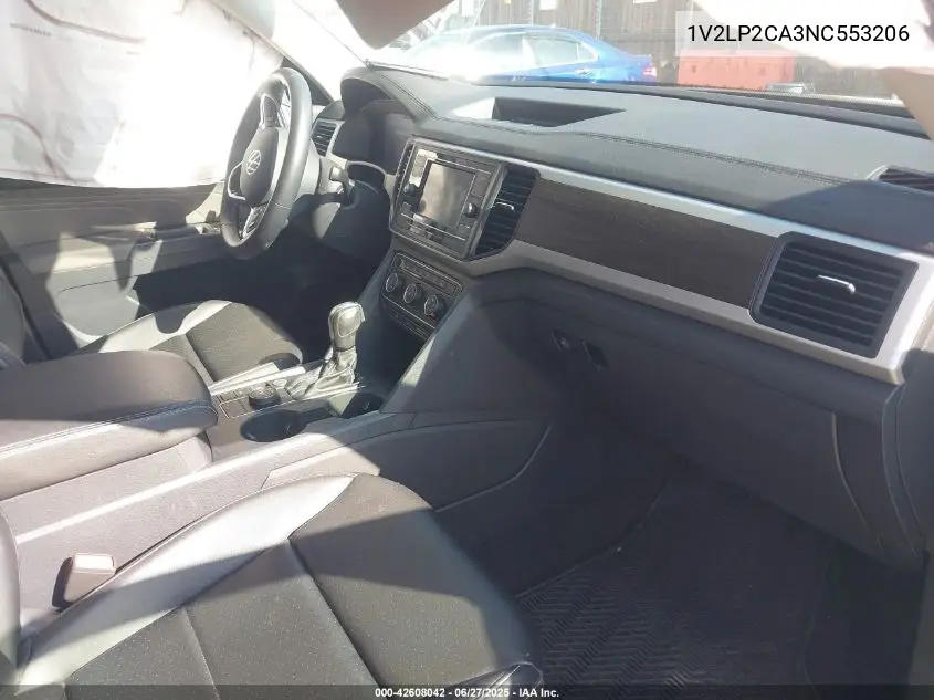 2022 Volkswagen Atlas 2.0T Se VIN: 1V2LP2CA3NC553206 Lot: 42608042
