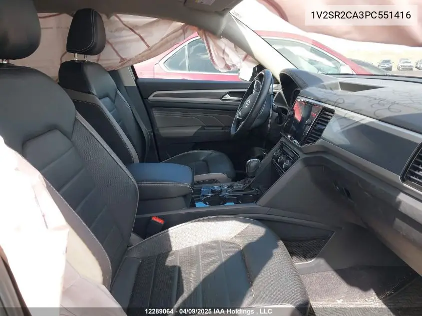 2023 Volkswagen Atlas VIN: 1V2SR2CA3PC551416 Lot: 12289064
