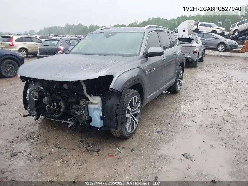 2023 Volkswagen Atlas VIN: 1V2FR2CA8PC527940 Lot: 12329444
