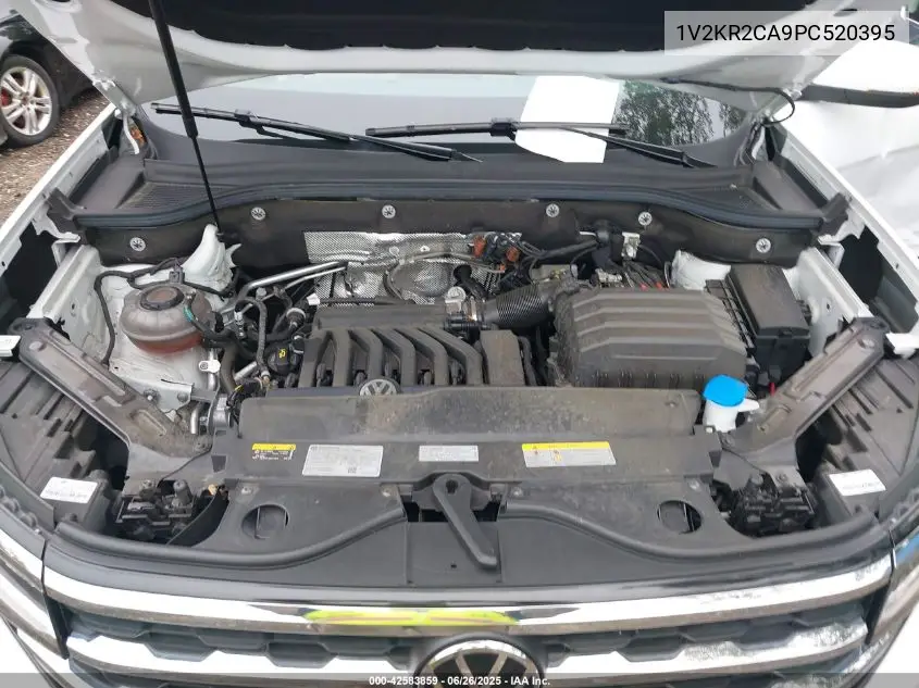 2023 Volkswagen Atlas 3.6L V6 Se W/Technology VIN: 1V2KR2CA9PC520395 Lot: 42583859