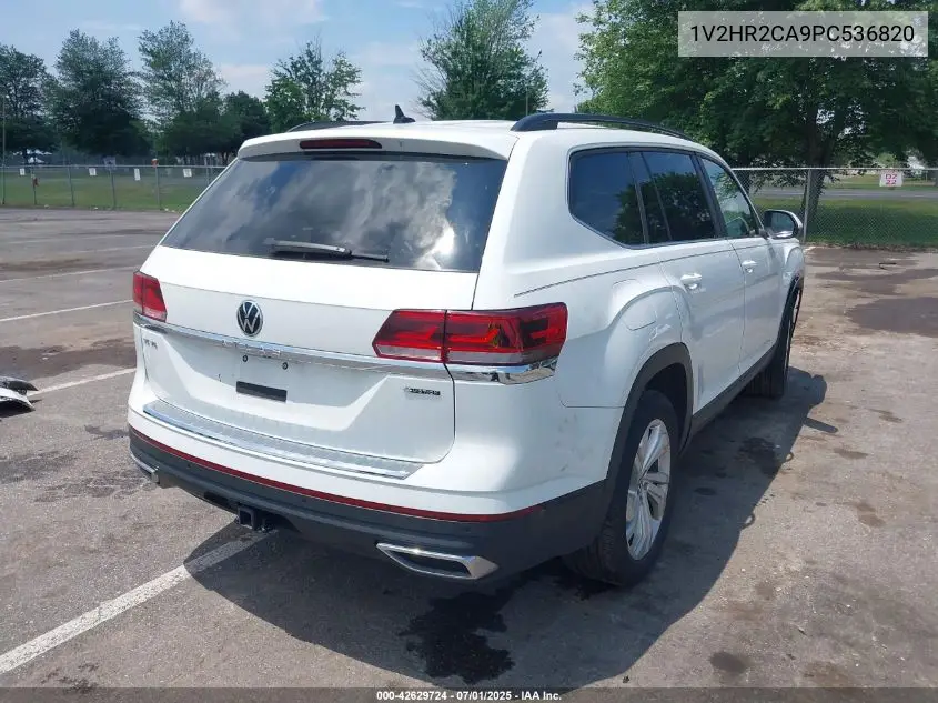 2023 Volkswagen Atlas 3.6L V6 Se W/Technology VIN: 1V2HR2CA9PC536820 Lot: 42629724