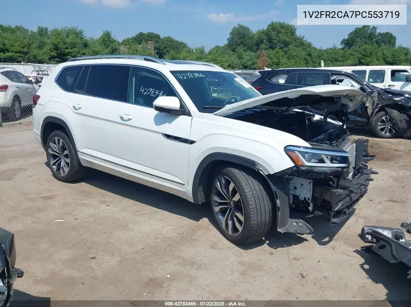 2023 Volkswagen Atlas 3.6L V6 Sel Premium R-Line VIN: 1V2FR2CA7PC553719 Lot: 42783466