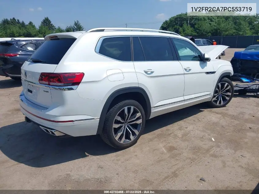 2023 Volkswagen Atlas 3.6L V6 Sel Premium R-Line VIN: 1V2FR2CA7PC553719 Lot: 42783466