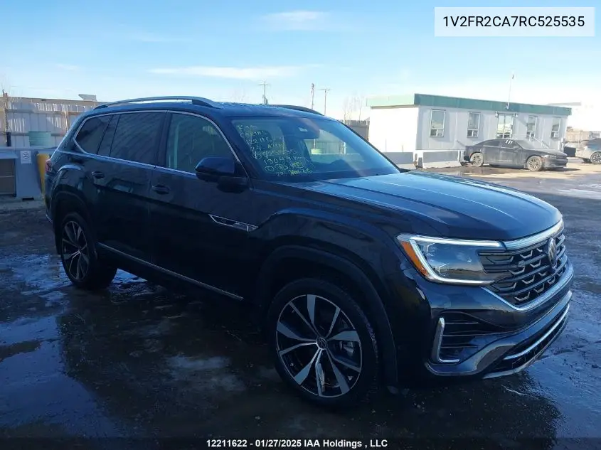 2024 Volkswagen Atlas Sel Premium R-Line VIN: 1V2FR2CA7RC525535 Lot: 12211622