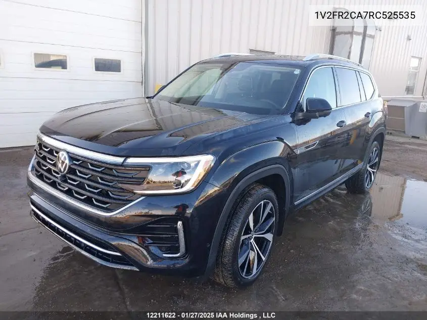 2024 Volkswagen Atlas Sel Premium R-Line VIN: 1V2FR2CA7RC525535 Lot: 12211622