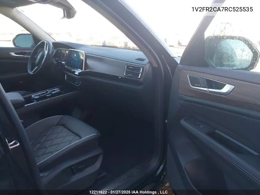 2024 Volkswagen Atlas Sel Premium R-Line VIN: 1V2FR2CA7RC525535 Lot: 12211622