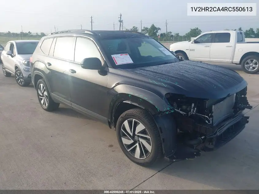 2024 Volkswagen Atlas 2.0T Se W/Technology VIN: 1V2HR2CA4RC550613 Lot: 42598245