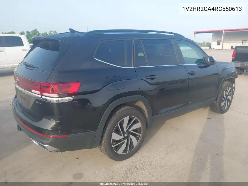 2024 Volkswagen Atlas 2.0T Se W/Technology VIN: 1V2HR2CA4RC550613 Lot: 42598245