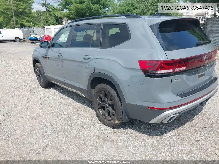 2024 Volkswagen Atlas 2.0T Peak Edition Sel VIN: 1V2GR2CA6RC547496 Lot: 42635629