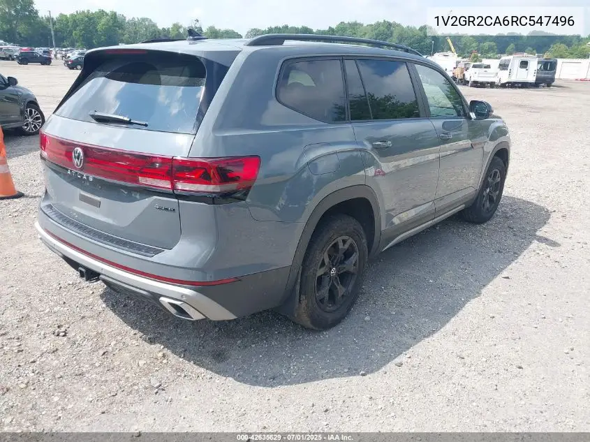 2024 Volkswagen Atlas 2.0T Peak Edition Sel VIN: 1V2GR2CA6RC547496 Lot: 42635629