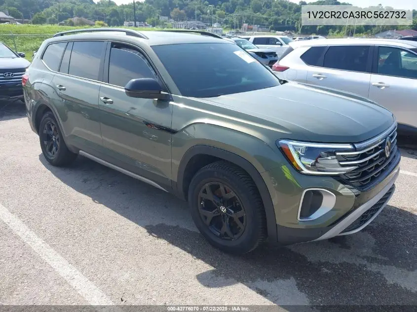 2024 Volkswagen Atlas 2.0T Peak Edition Se W/Technology VIN: 1V2CR2CA3RC562732 Lot: 42776070