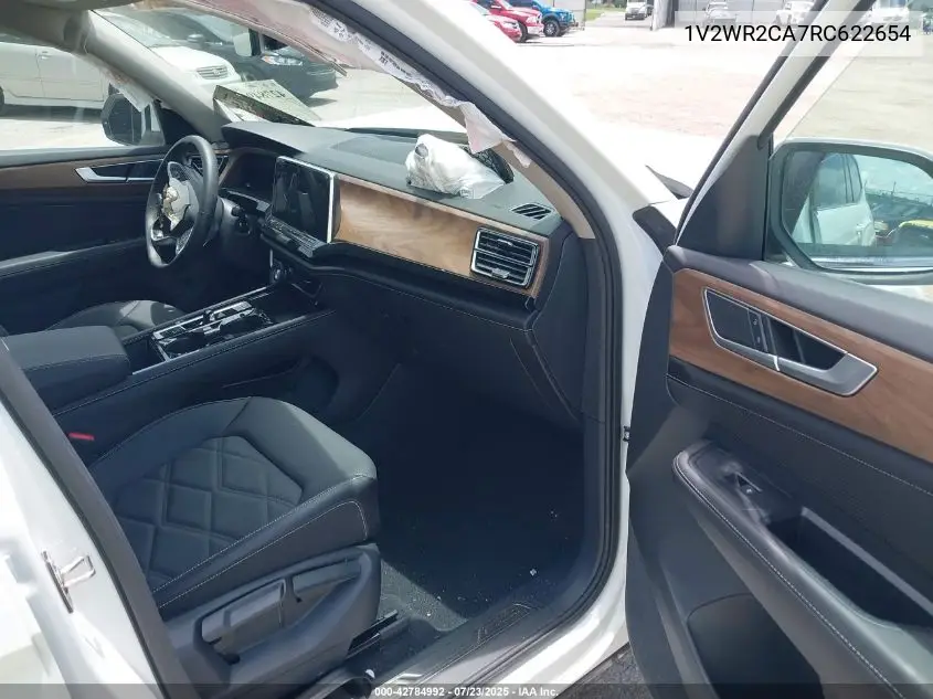 2024 Volkswagen Atlas 2.0T Se W/Technology VIN: 1V2WR2CA7RC622654 Lot: 42784992