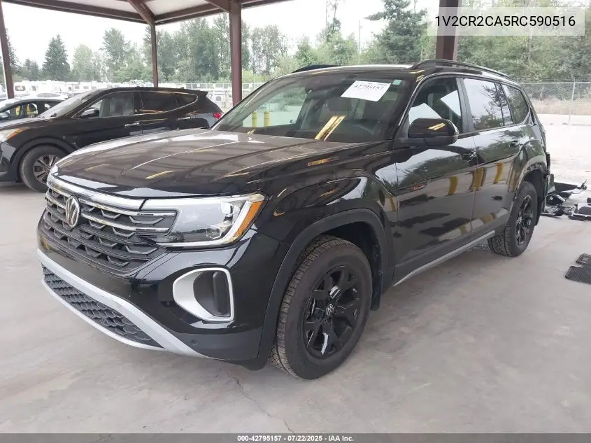 2024 Volkswagen Atlas 2.0T Peak Edition Se W/Technology VIN: 1V2CR2CA5RC590516 Lot: 42795157