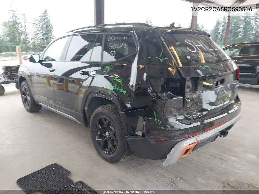 2024 Volkswagen Atlas 2.0T Peak Edition Se W/Technology VIN: 1V2CR2CA5RC590516 Lot: 42795157