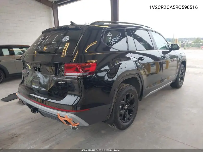 2024 Volkswagen Atlas 2.0T Peak Edition Se W/Technology VIN: 1V2CR2CA5RC590516 Lot: 42795157