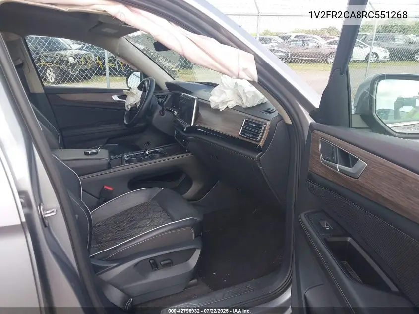 2024 Volkswagen Atlas 2.0T Sel Premium R-Line VIN: 1V2FR2CA8RC551268 Lot: 42796932