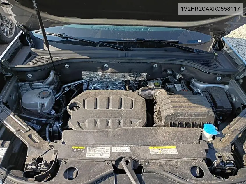 2024 Volkswagen Atlas 2.0T Se W/Technology VIN: 1V2HR2CAXRC558117 Lot: 42806737
