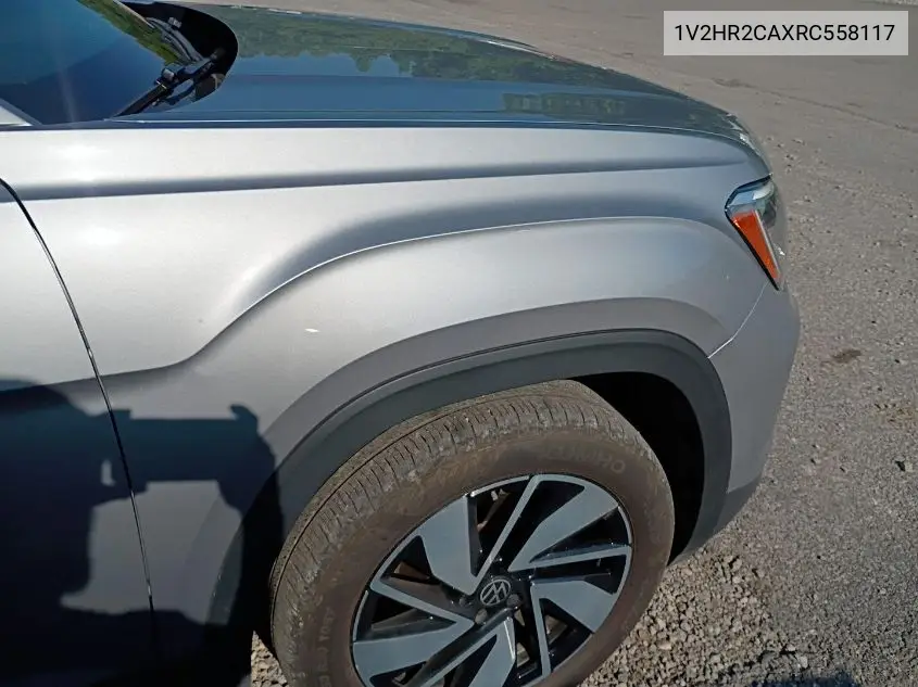 2024 Volkswagen Atlas 2.0T Se W/Technology VIN: 1V2HR2CAXRC558117 Lot: 42806737