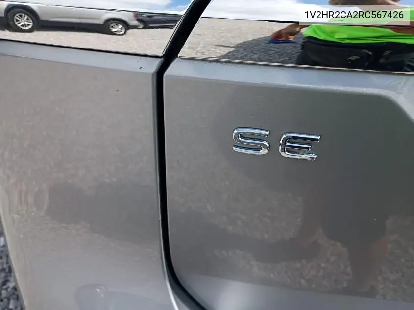 2024 Volkswagen Atlas 2.0T Se W/Technology VIN: 1V2HR2CA2RC567426 Lot: 42806771