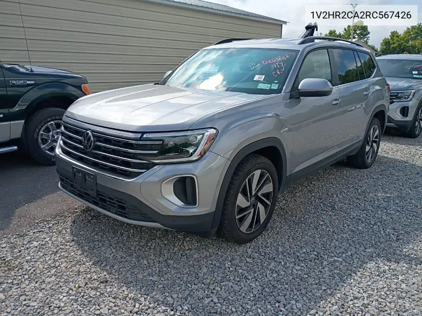 2024 Volkswagen Atlas 2.0T Se W/Technology VIN: 1V2HR2CA2RC567426 Lot: 42806771