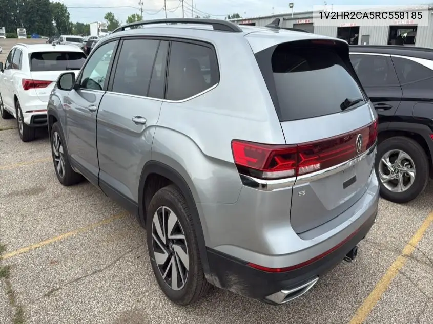 2024 Volkswagen Atlas 2.0T Se W/Technology VIN: 1V2HR2CA5RC558185 Lot: 42832801