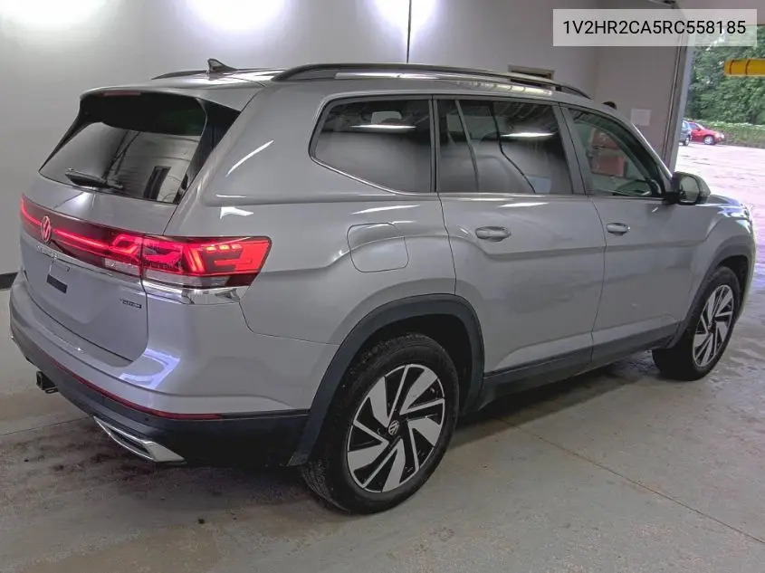 2024 Volkswagen Atlas 2.0T Se W/Technology VIN: 1V2HR2CA5RC558185 Lot: 42832801