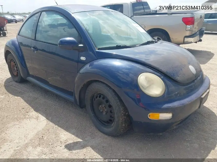 2003 Volkswagen New Beetle Gl Tdi VIN: 3VWBP21C53M410395 Lot: 42696953