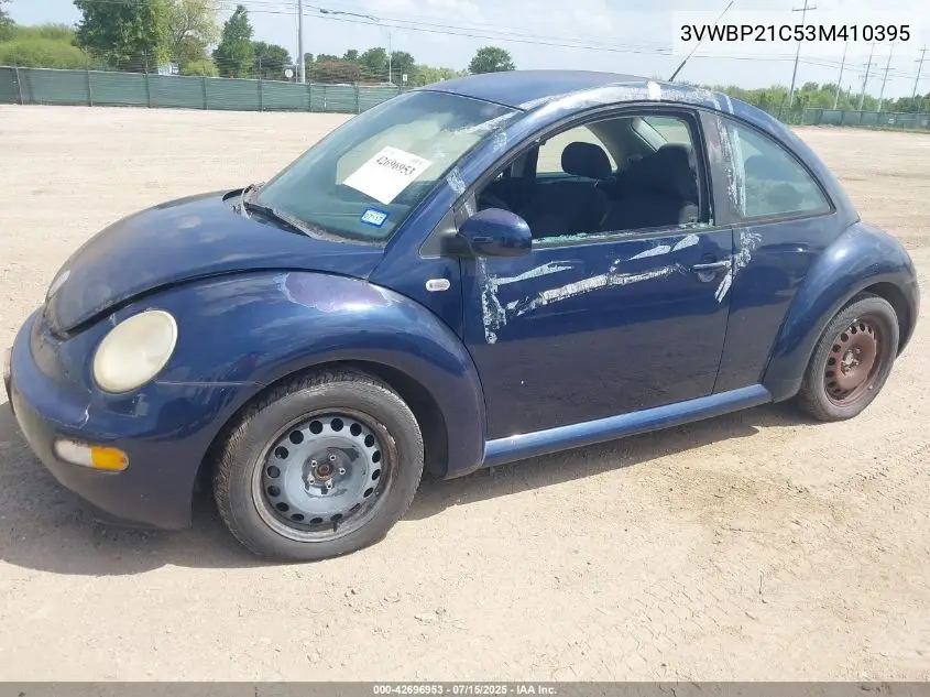 2003 Volkswagen New Beetle Gl Tdi VIN: 3VWBP21C53M410395 Lot: 42696953