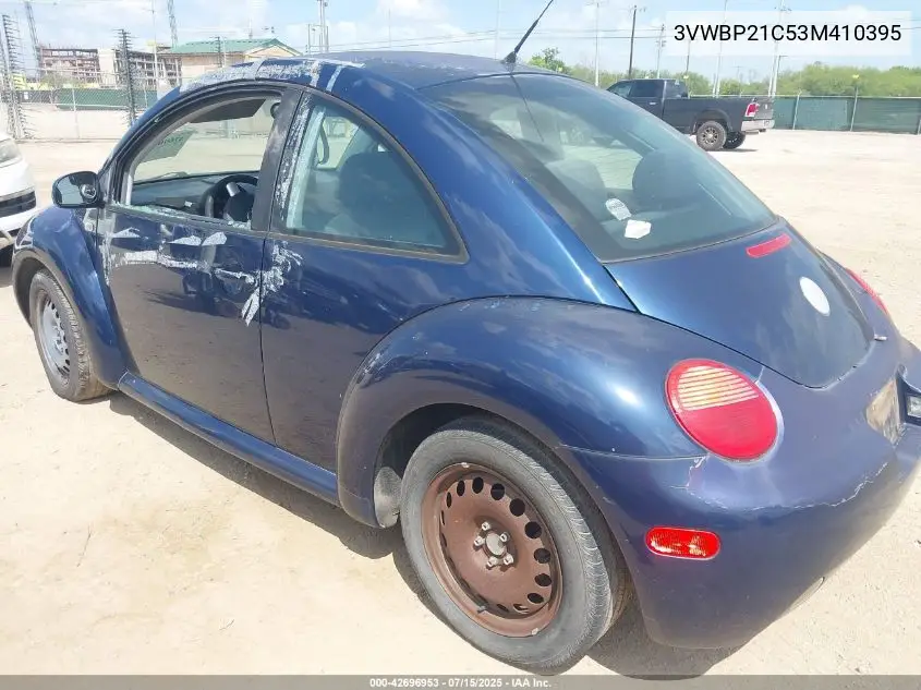 2003 Volkswagen New Beetle Gl Tdi VIN: 3VWBP21C53M410395 Lot: 42696953