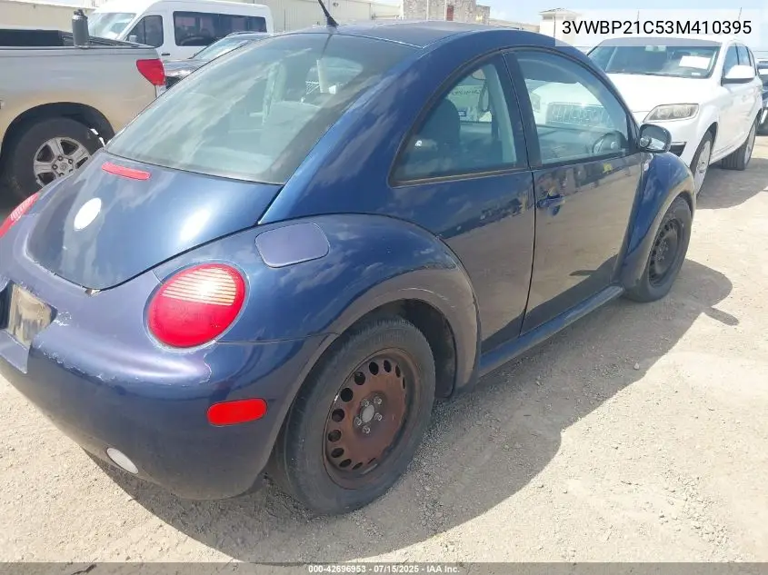 2003 Volkswagen New Beetle Gl Tdi VIN: 3VWBP21C53M410395 Lot: 42696953