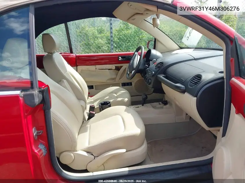 2006 Volkswagen New Beetle 2.5 VIN: 3VWRF31Y46M306276 Lot: 42586646
