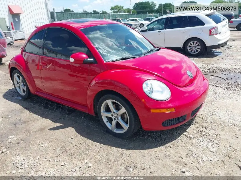 2009 Volkswagen New Beetle 2.5L VIN: 3VWRW31C49M506373 Lot: 42225783