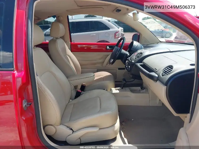 2009 Volkswagen New Beetle 2.5L VIN: 3VWRW31C49M506373 Lot: 42225783