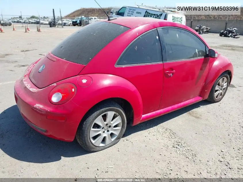 2009 Volkswagen New Beetle 2.5L VIN: 3VWRW31C19M503396 Lot: 42643477
