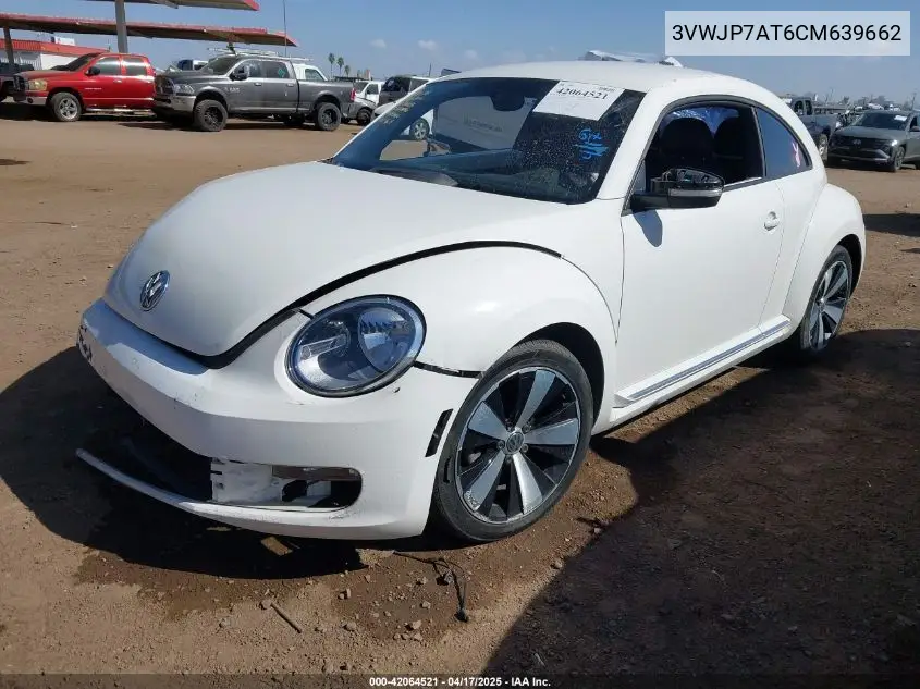2012 Volkswagen Beetle 2.5L VIN: 3VWJP7AT6CM639662 Lot: 42064521