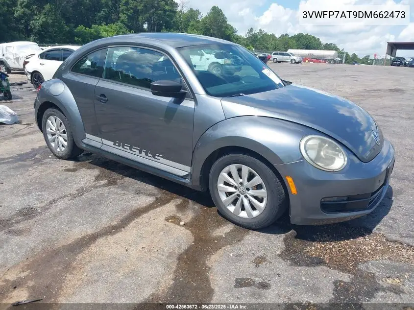 2013 Volkswagen Beetle 2.5L Entry VIN: 3VWFP7AT9DM662473 Lot: 42563672