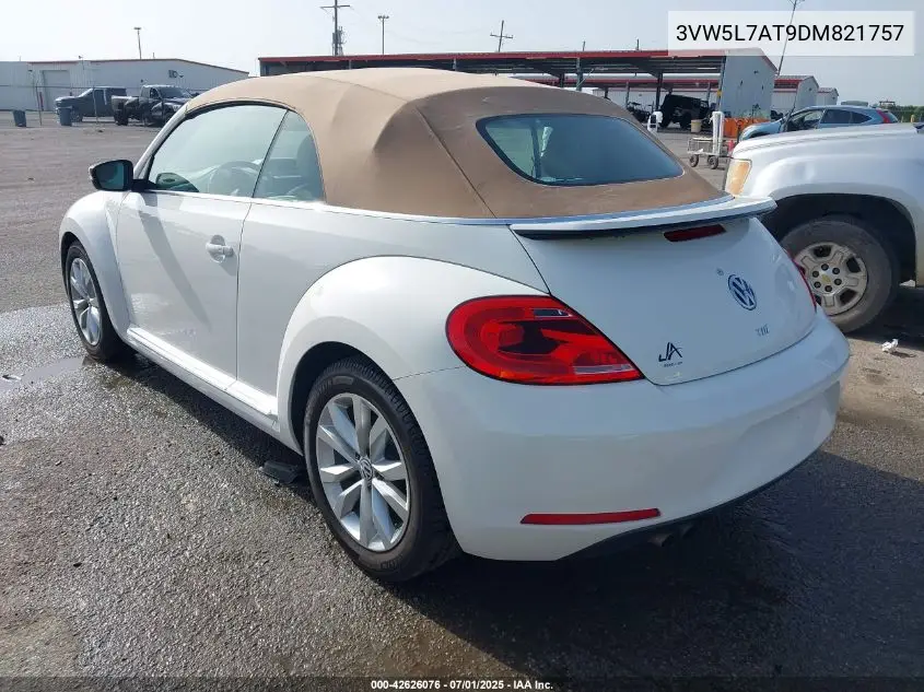 2013 Volkswagen Beetle 2.0L Tdi VIN: 3VW5L7AT9DM821757 Lot: 42626076
