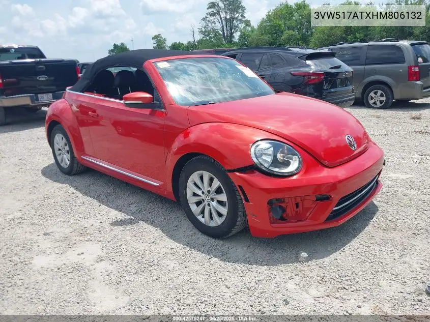 2017 Volkswagen Beetle #Pinkbeetle/1.8T Classic/1.8T S/1.8T Se/1.8T Sel VIN: 3VW517ATXHM806132 Lot: 42575247