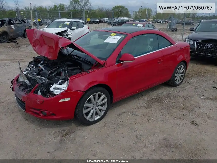 2007 Volkswagen Eos 2.0T VIN: WVWFA71F07V050767 Lot: 42260076