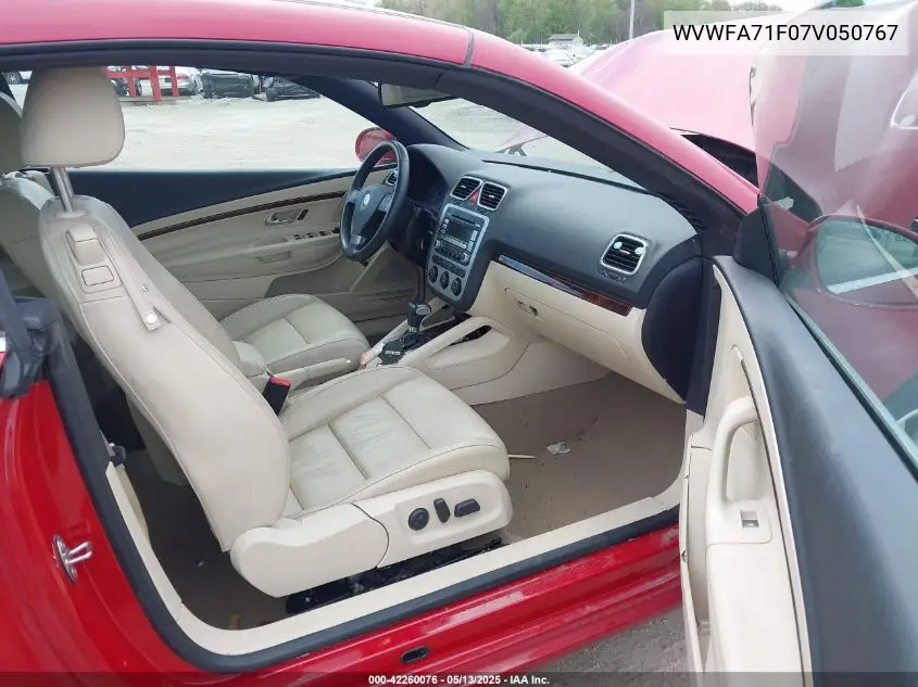 2007 Volkswagen Eos 2.0T VIN: WVWFA71F07V050767 Lot: 42260076