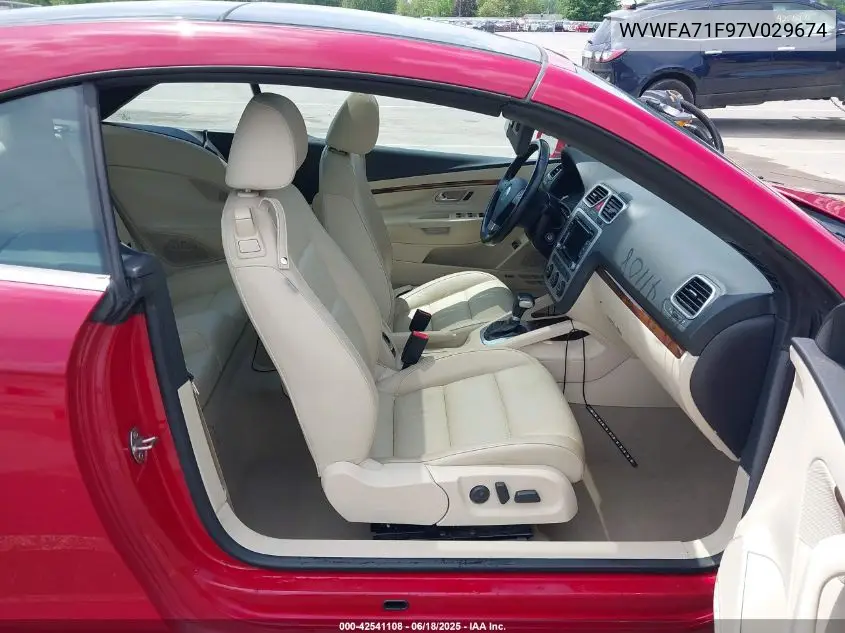 2007 Volkswagen Eos 2.0T VIN: WVWFA71F97V029674 Lot: 42541108