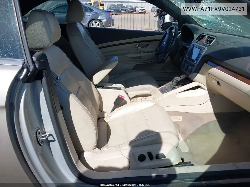2009 Volkswagen Eos Lux VIN: WVWFA71FX9V024731 Lot: 42047754