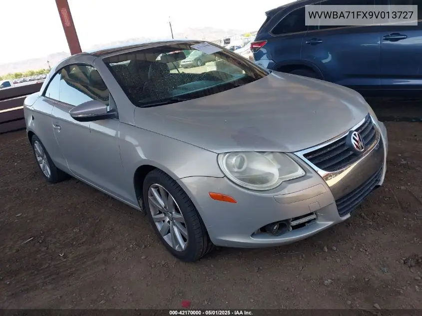 2009 Volkswagen Eos Komfort VIN: WVWBA71FX9V013727 Lot: 42170000