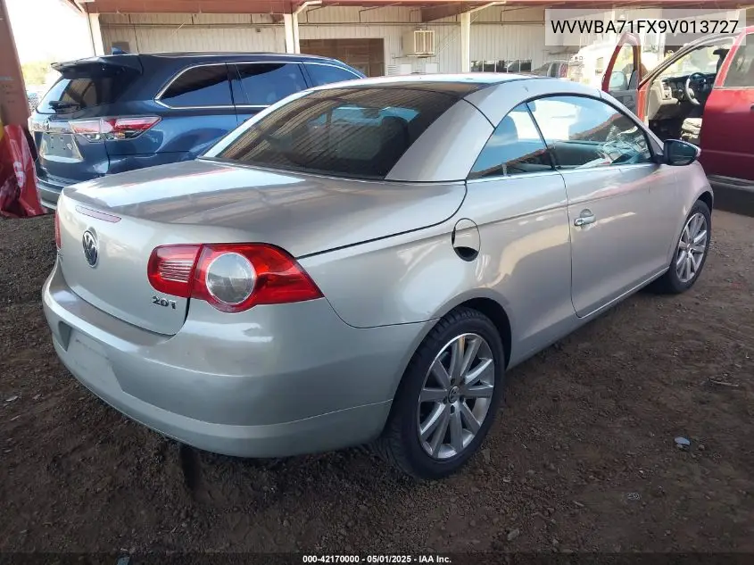 2009 Volkswagen Eos Komfort VIN: WVWBA71FX9V013727 Lot: 42170000